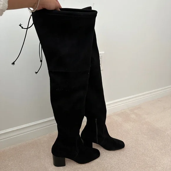 Lintervalle Suede Thigh High Boots size 38 - Picture 2 of 3